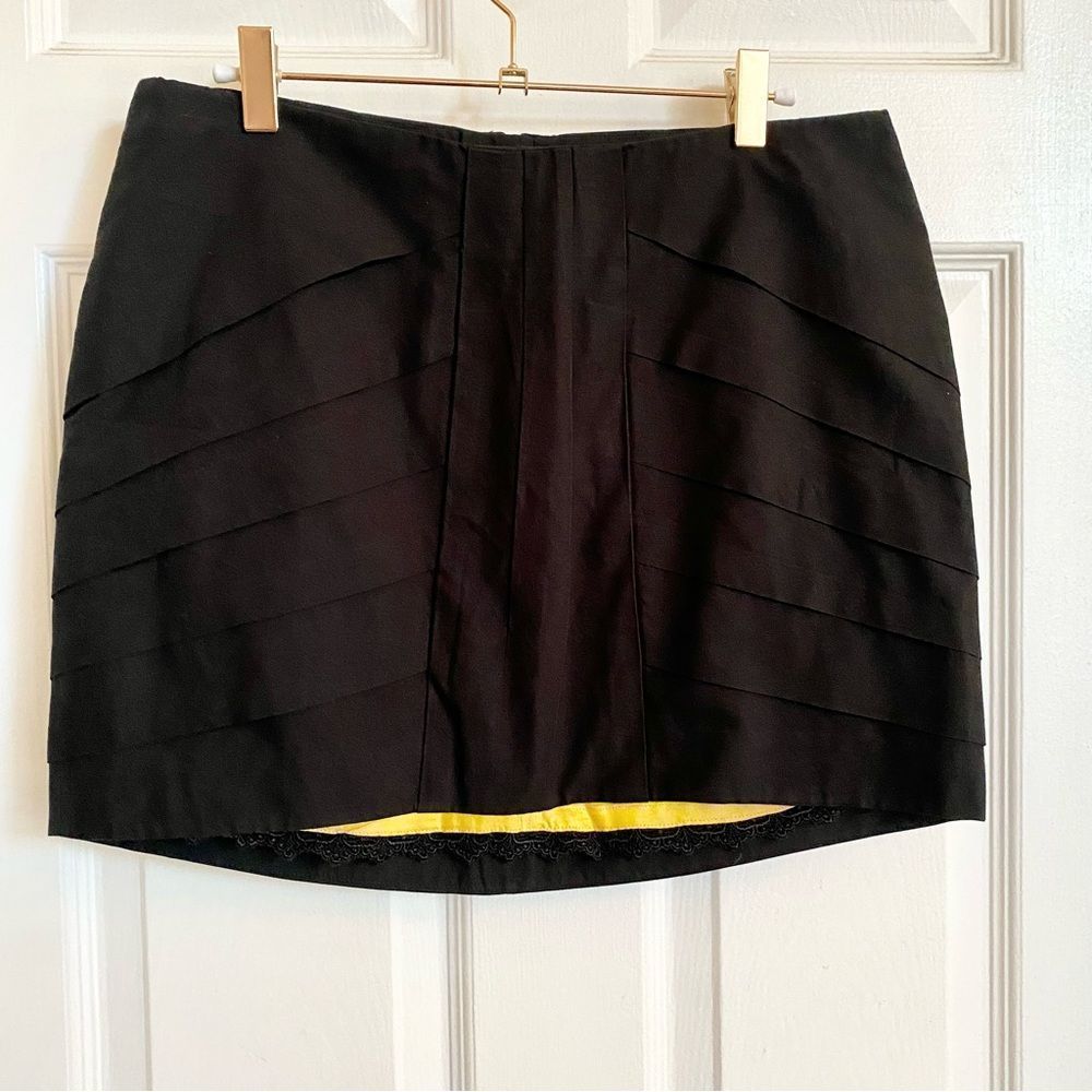 Black Leifsdottir mini skirt -Anthropologie-